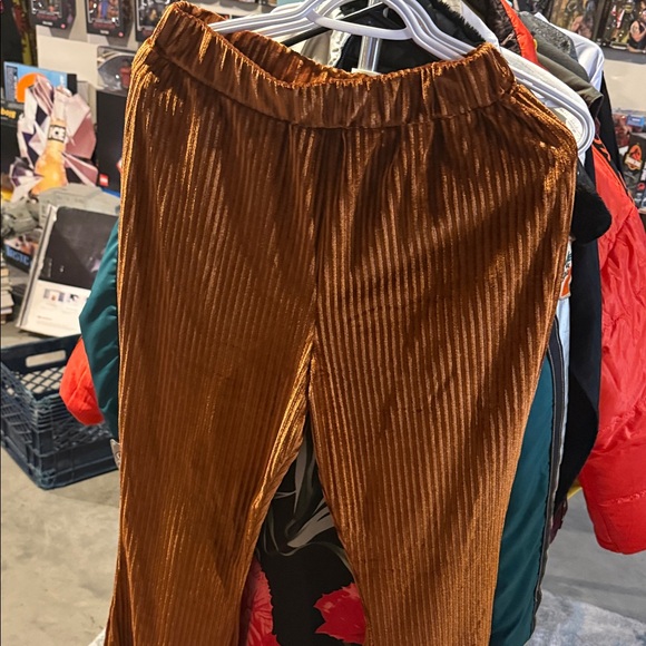 Denim - Kids Brown Velvet Pants